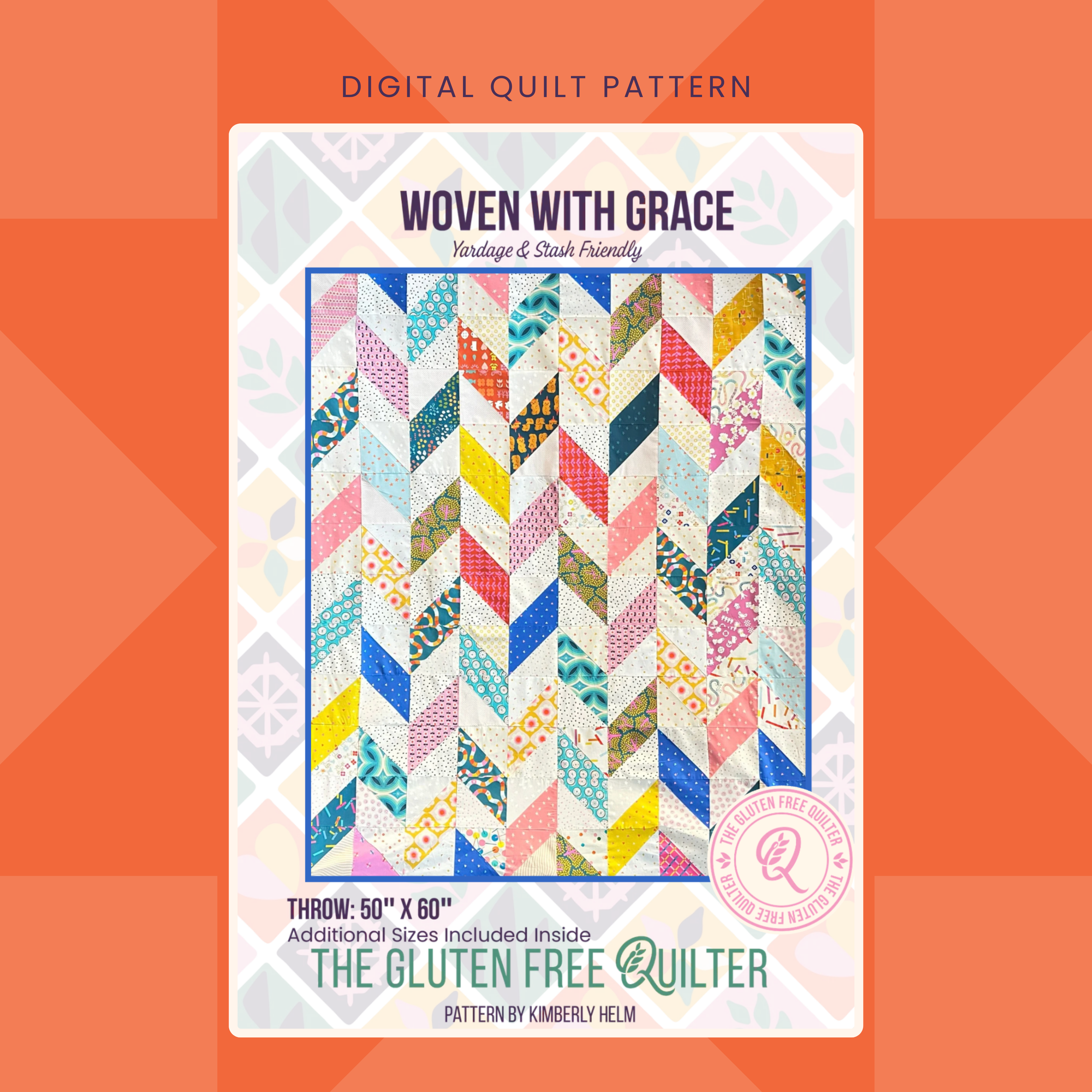 Woven With Grace DIGITAL Quilt Pattern (Copy)