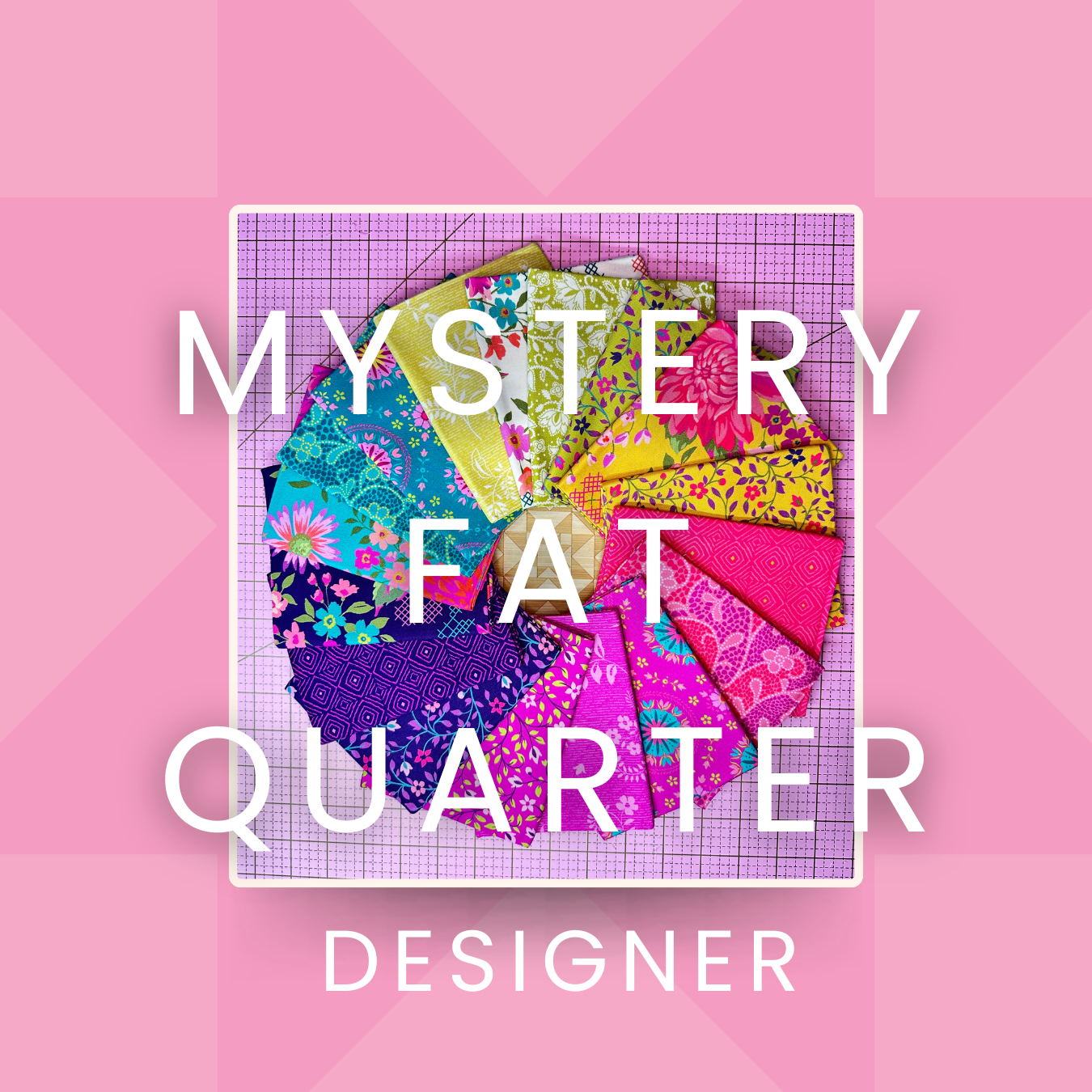 fat quarter bundle photographed on cutting mat